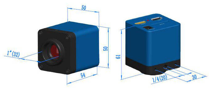 XCAM0720KPB相机尺寸