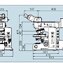奥林巴斯BX51/BX51M金相显微镜尺寸图2