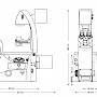 徕卡DMi3000 B研究级倒置显微镜尺寸图